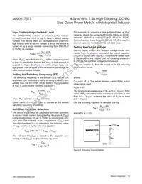 MAXM17575ALI#T Datasheet Page 18