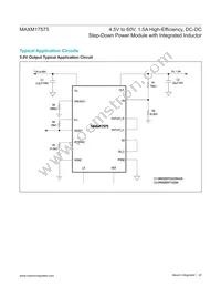 MAXM17575ALI#T Datasheet Page 20