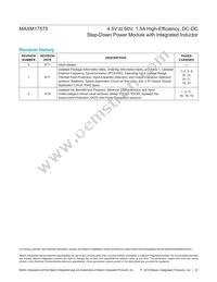 MAXM17575ALI#T Datasheet Page 22