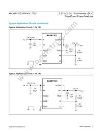 MAXM17624AMB+ Datasheet Page 17