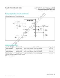 MAXM17624AMB+ Datasheet Page 18