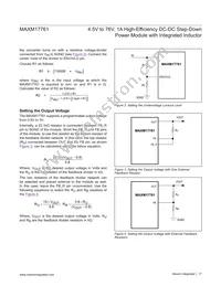 MAXM17761ALI#T Datasheet Page 17