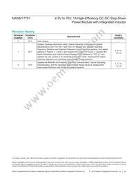 MAXM17761ALI#T Datasheet Page 20