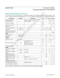 MAXM17900AMB+T Datasheet Page 4