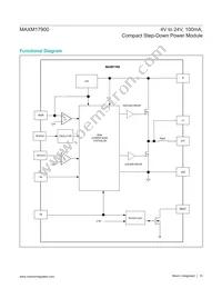 MAXM17900AMB+T Datasheet Page 10