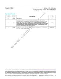 MAXM17900AMB+T Datasheet Page 17