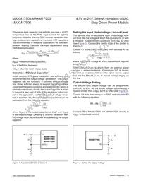 MAXM17905AMB+ Datasheet Page 19