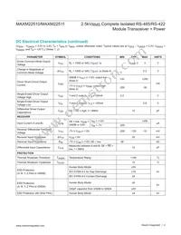 MAXM22511GLH+T Datasheet Page 4