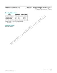 MAXM22511GLH+T Datasheet Page 22