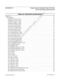 MAXM86161EFD+ Datasheet Page 3