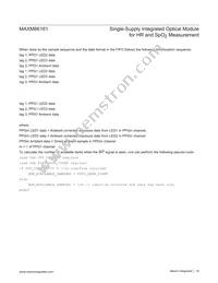 MAXM86161EFD+ Datasheet Page 18