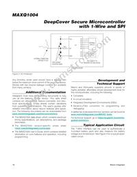 MAXQ1004-B01+ Datasheet Page 16