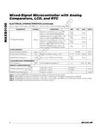 MAXQ3100-EMN+ Datasheet Page 4