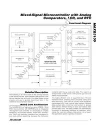 MAXQ3100-EMN+ Datasheet Page 7