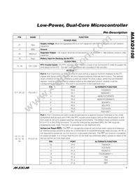 MAXQ3108-FFN+ Datasheet Page 7