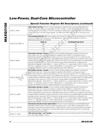 MAXQ3108-FFN+ Datasheet Page 20