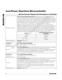 MAXQ3108-FFN+ Datasheet Page 22