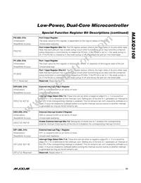 MAXQ3108-FFN+ Datasheet Page 23