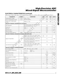 MAXQ3120-FFN+ Datasheet Page 3