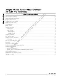 MAXQ314+ Datasheet Page 2