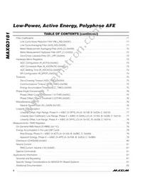 MAXQ3181-RAN+ Datasheet Page 6