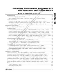 MAXQ3183-RAN+ Datasheet Page 7