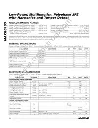 MAXQ3183-RAN+ Datasheet Page 10