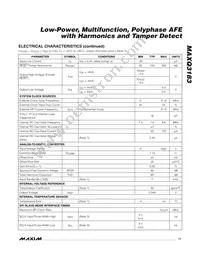 MAXQ3183-RAN+ Datasheet Page 11