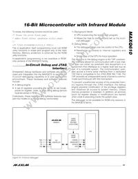 MAXQ610X-2016+ Datasheet Page 21