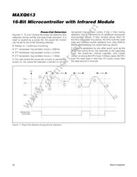 MAXQ613K-0000+ Datasheet Page 22