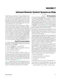 MAXQ617V-L000+UW Datasheet Page 11