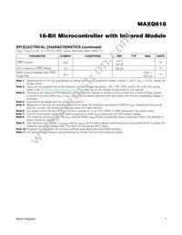 MAXQ618J-UEI+ Datasheet Page 7