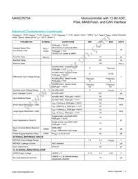 MAXQ7670AATL/V+ Datasheet Page 4