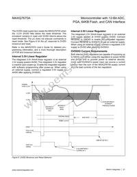 MAXQ7670AATL/V+ Datasheet Page 21