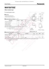 MAYS0750ZL Datasheet Cover