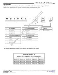 MB1003-050 Datasheet Page 16