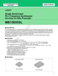 MB15E05SLPFV1-G-ER-6E1 Datasheet Cover