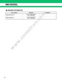 MB15E05SLPFV1-G-ER-6E1 Datasheet Page 22