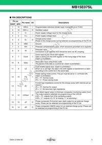 MB15E07SLPFV1-G-ER-6E1 Datasheet Page 3