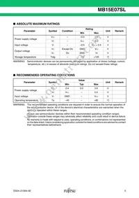 MB15E07SLPFV1-G-ER-6E1 Datasheet Page 5