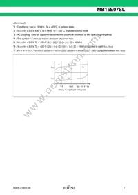 MB15E07SLPFV1-G-ER-6E1 Datasheet Page 7