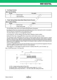 MB15E07SLPFV1-G-ER-6E1 Datasheet Page 11