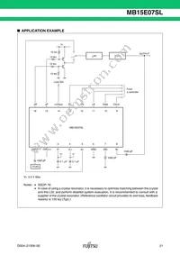 MB15E07SLPFV1-G-ER-6E1 Datasheet Page 21