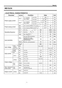 MB15U36PFV-G-BNDE1 Datasheet Page 6