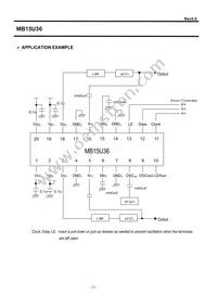 MB15U36PFV-G-BNDE1 Datasheet Page 21