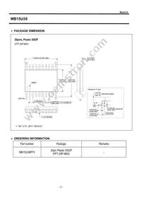 MB15U36PFV-G-BNDE1 Datasheet Page 23