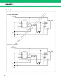 MB3773PF-G-BND-JN-ERE1 Datasheet Page 20