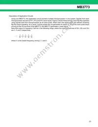 MB3773PF-G-BND-JN-ERE1 Datasheet Page 23