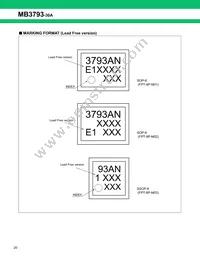 MB3793-30APNF-G-JN-6E1 Datasheet Page 21