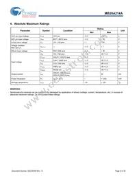 MB39A214APFT-G-JNERE1 Datasheet Page 6